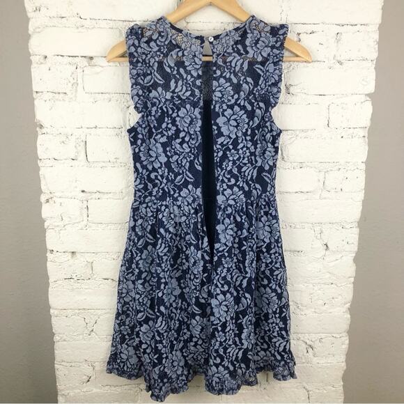 Alter’d State Blue Lace Dress - Picture 5 of 8